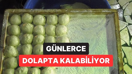 Un, Su ve Tuzdan Yapılan Kuru Yufka Buzdolabı Olmadan Uzun Süre Dayanıyor