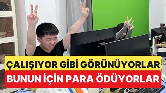 Çin'de İş Bulamayan Gençler Maaş Almak Yerine Günlük 30 Yuan Ödeyip Sahte İş Ofislerine Gidiyor