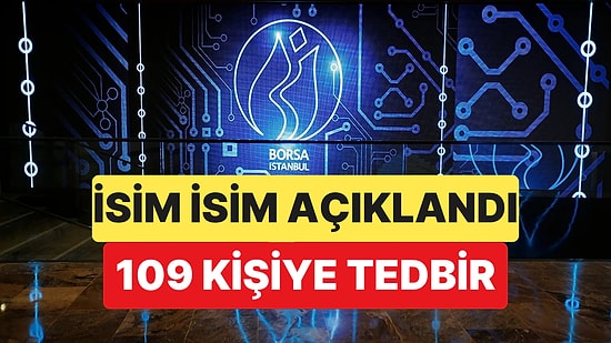 Borsa ve Fon Soruşturmasında 109 Kişiye Tedbir Getirildi