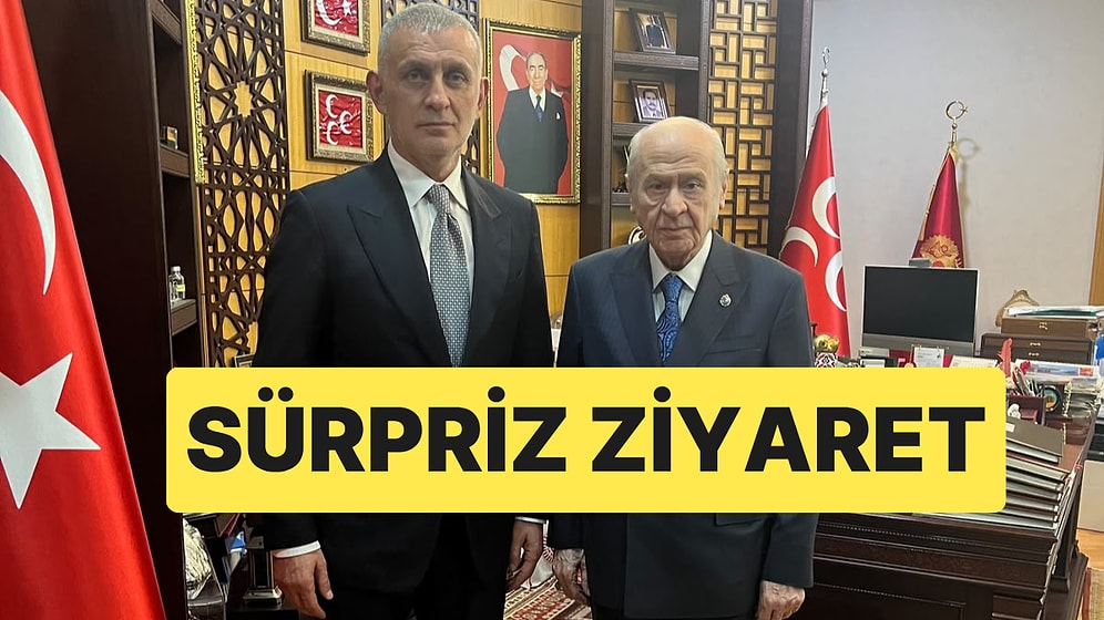 İstifası Beklenen İbrahim Hacıosmanoğlu, Devlet Bahçeli'yi Makamında Ziyaret Etti