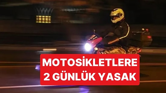 Kocaeli'de Motosiklet, Scooter ve Motokuryelerin Trafiğe Çıkışı 2 Gün Yasaklandı