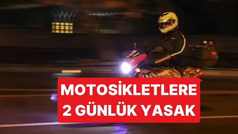Kocaeli'de Motosiklet, Scooter ve Motokuryelerin Trafiğe Çıkışı 2 Gün Yasaklandı
