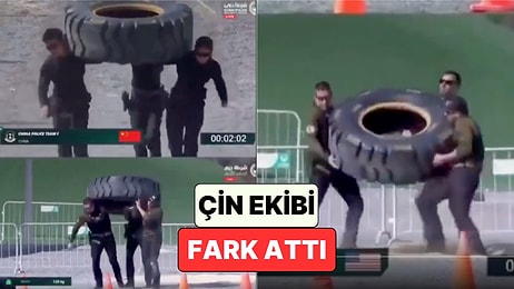 Farklı Ülkelerden Polislerin Katıldığı Yarışmada Kadınlardan Oluşan Çin Özel Harekat Ekibi ABD'ye Fark Attı