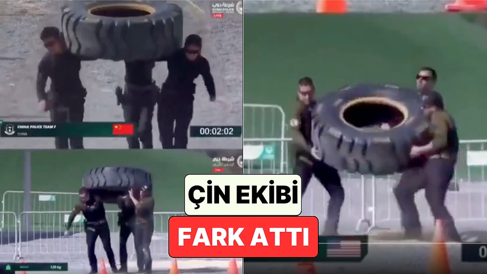 Farklı Ülkelerden Polislerin Katıldığı Yarışmada Kadınlardan Oluşan Çin Özel Harekat Ekibi ABD'ye Fark Attı