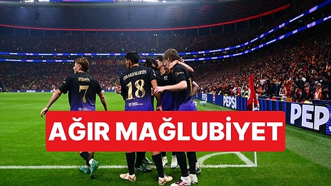 Galatasaray Evinde Barcelona Karşısında Ağır Mağlubiyet Aldı: 1-4