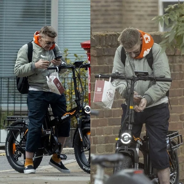 Londra sokaklarında görüntülenen Paul Anderson'ın son hali, elindeki paralar yüzünden yeniden gündem oldu.