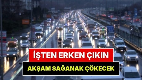 İstanbullulara "İşten Erken Çıkın" Uyarısı: Karadeniz Siklonu Akşam Kente Çökecek