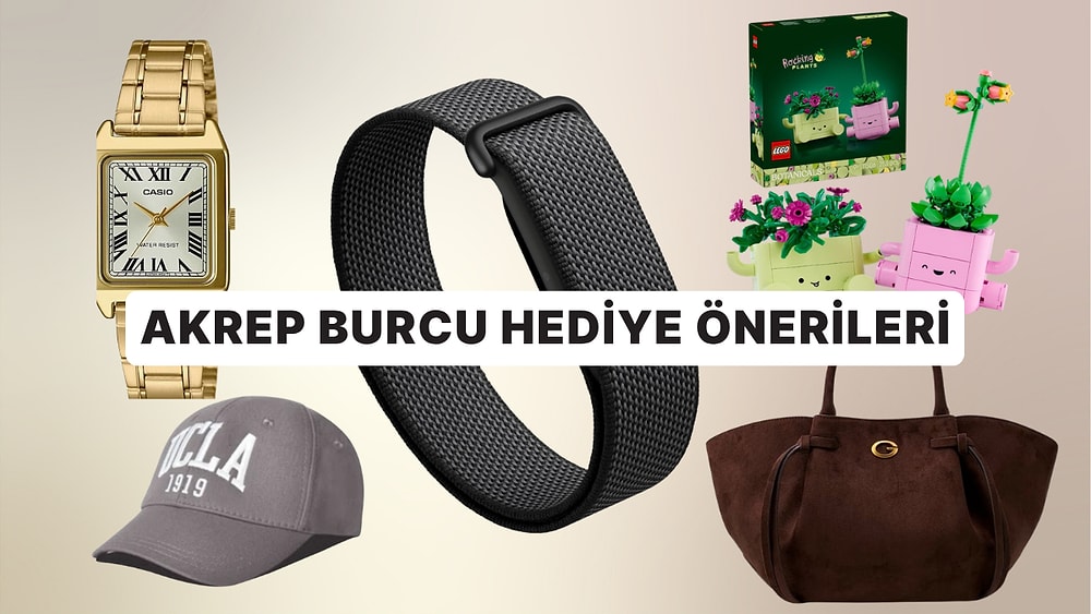 İyi ki Doğdun Akrep Burcu! Akrepler İçin 12 Kullanışlı ve Şık Hediye Önerisi