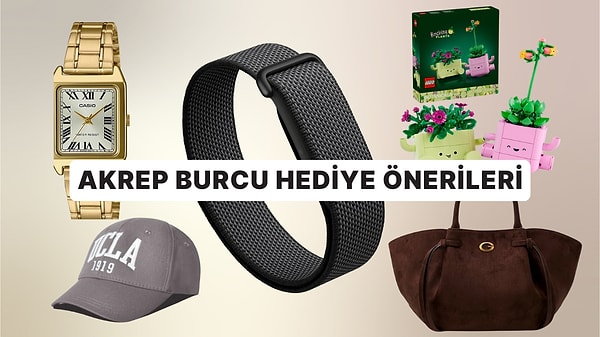 İyi ki Doğdun Akrep Burcu! Akrepler İçin 12 Kullanışlı ve Şık Hediye Önerisi