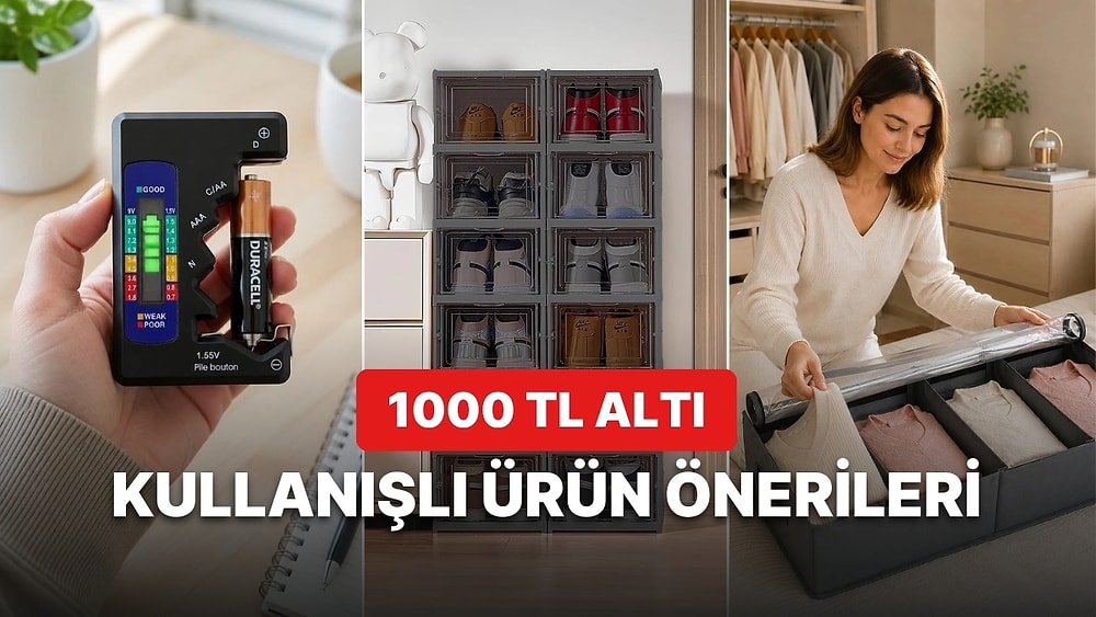 1000 TL ve Altına Alabileceğiniz Haftanın Kullanışlı Ürün Önerileri