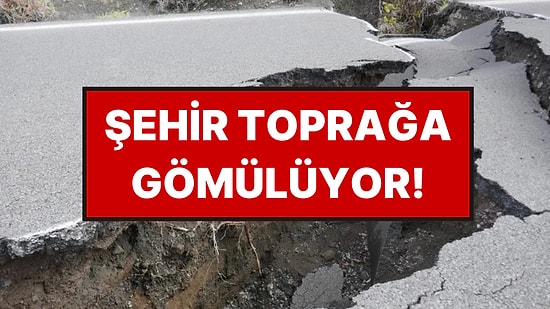 Mezarlıklar Bile Çöküyor: Aniden Açılan Dev Obruklar Şehri Yutmaya Başladı