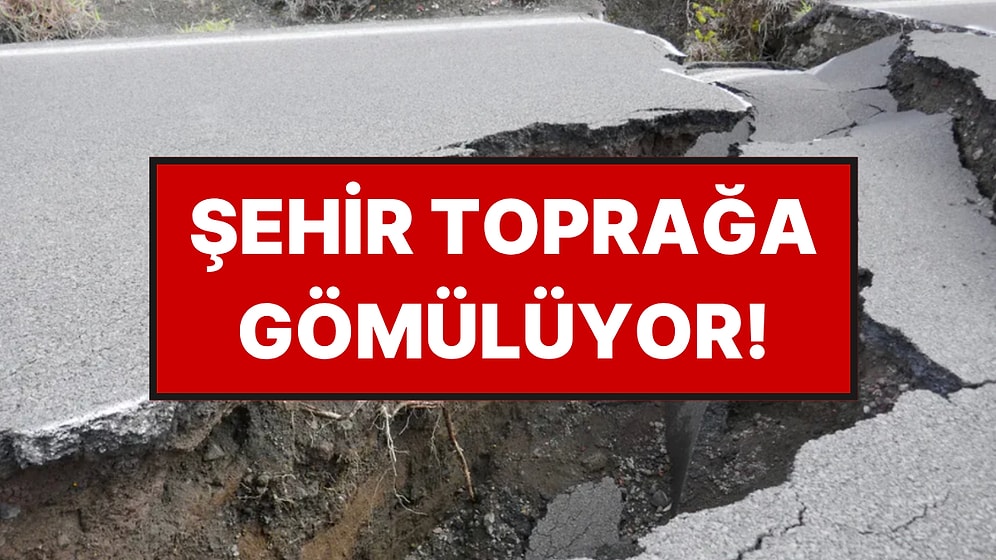Mezarlıklar Bile Çöküyor: Aniden Açılan Dev Obruklar Şehri Yutmaya Başladı