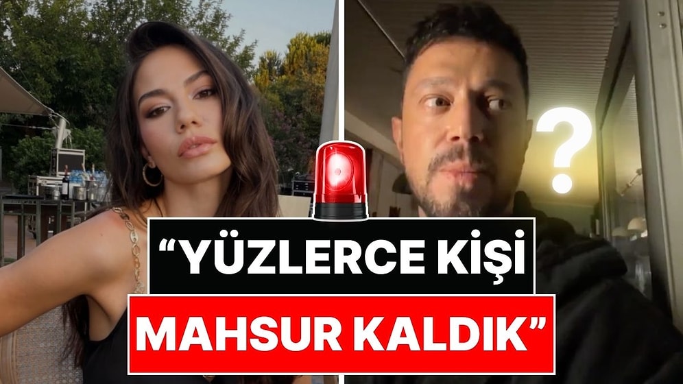Murat Boz ve Demet Özdemir Yağmurda Mahsur Kaldı: Yetkililerden Yardım İstediler!
