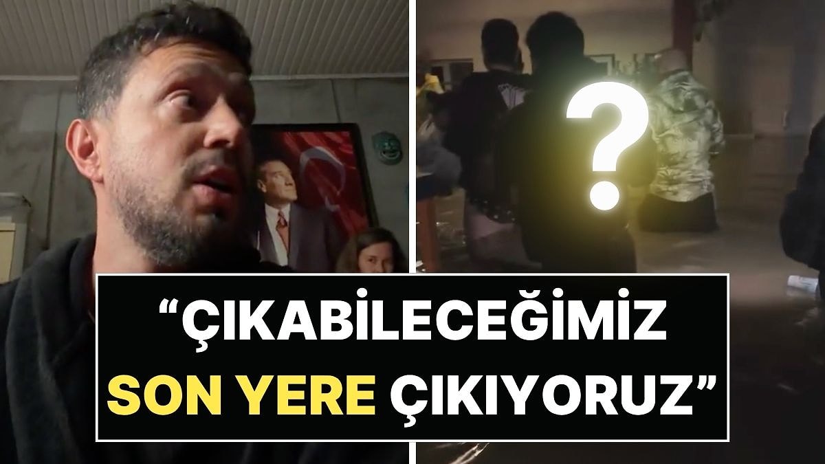 Mahsur Kalan Murat Boz'dan Acil Tahliye Çağrısı: "Artık Çıkabileceğimiz Son Yere Çıkıyoruz!"