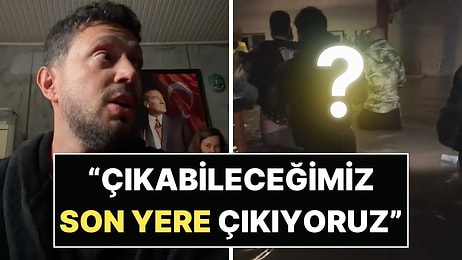 Mahsur Kalan Murat Boz'dan Acil Tahliye Çağrısı: "Artık Çıkabileceğimiz Son Yere Çıkıyoruz!"