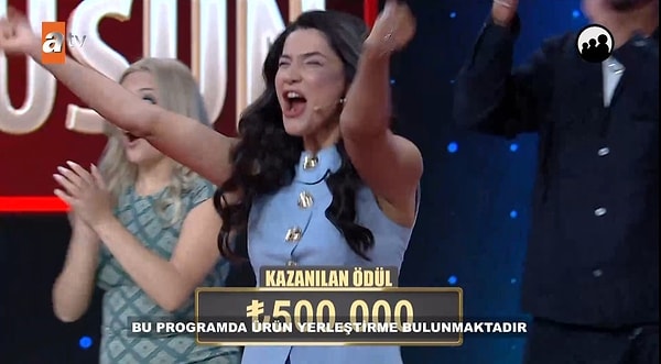 Var mısın Yok musun'da Kardelen 190 bin TL'yi reddetti, kutusundan 500 bin TL çıktı.