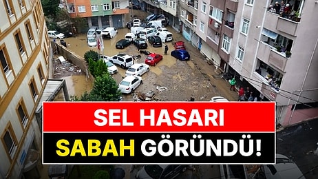İstanbul'da Sabah Oldu, Selin Yarattığı Hasar Ortaya Çıktı: Ayazağa'da Araçlar Üst Üste Yığıldı