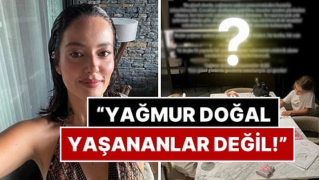 Pelin Akil'den İstanbul'daki Sel Felaketinin Ardından Altyapı Tepkisi: “Yağmur Doğal, Bu Yaşananlar Değil!”