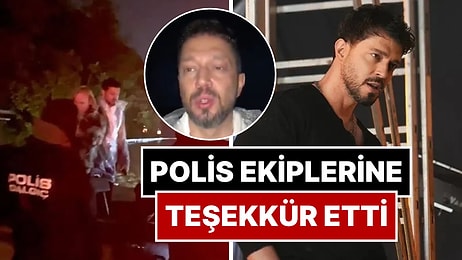 Sel Sularında Mahsur Kalan Murat Boz Kendisini Kurtaran Polis Dalgıçlara Teşekkür Etti