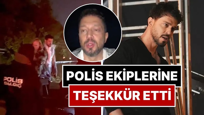 Sel Sularında Mahsur Kalan Murat Boz Kendisini Kurtaran Polis Dalgıçlara Teşekkür Etti
