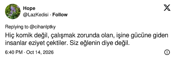 Gülmeyenler de vardı: Bu karenin bir de işe gitmek zorunda olanlar tarafı var