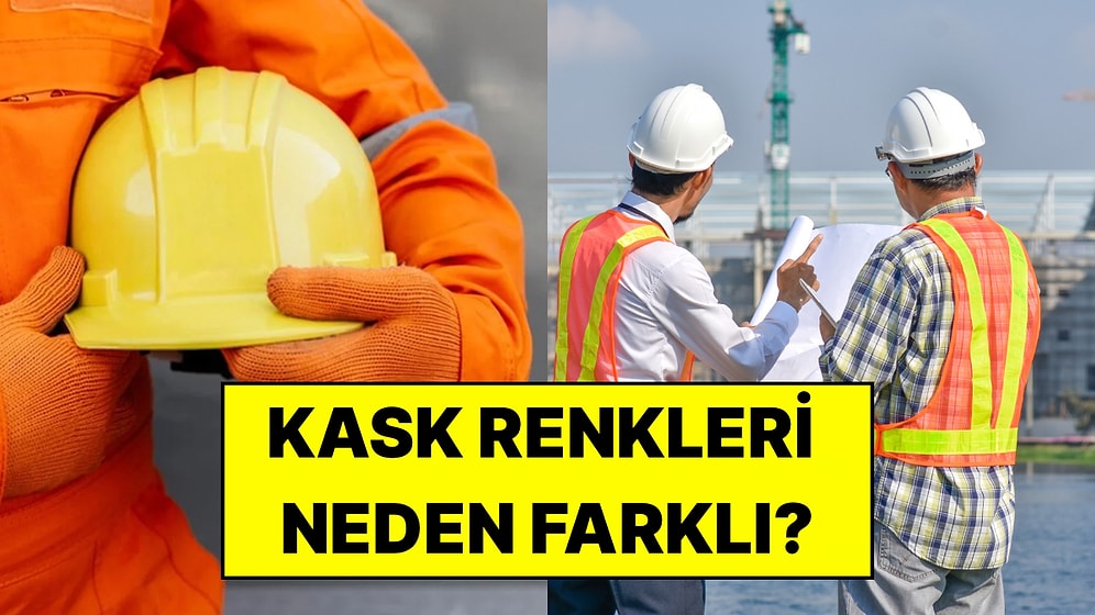 Şantiyelerde Herkesin Farklı Renk Kask Takmasının Bir Nedeni Var: Meğer Her Rengin Anlamı Farklıymış!