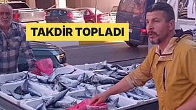 Kamyonetine 'Hayrına Hayrat' Yazan Zonguldaklı Balıkçı Palamutları Bedava Dağıttı