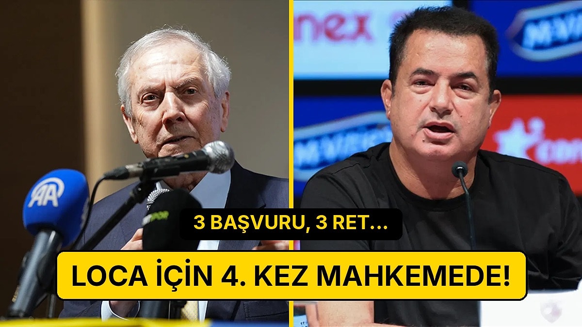 Aziz Yıldırım, Acun Ilıcalı'nın Locası İçin 4. Kez Mahkemeye Başvurdu