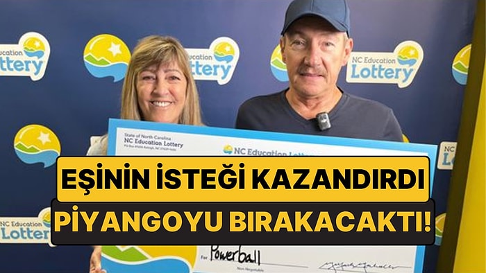 Yıllardır Aynı Sayıları Oynuyordu: Eşinin Israrıyla Piyangoyu Kazandı!
