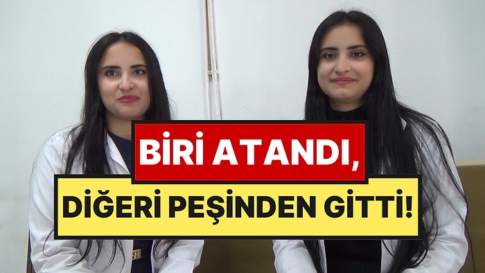 İkiz Öğretmenler Aynı Okulda Buluştu: Birbirlerini Yalnız Bırakmadılar