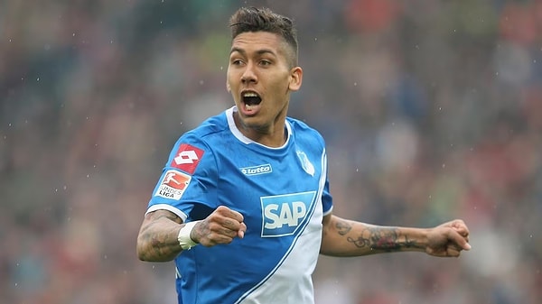 Firmino 2013'te Hoffenheim'ı küme düşmekten kurtardı.