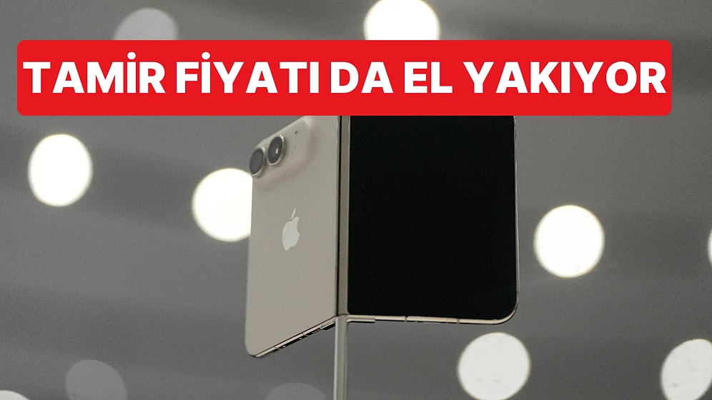 iPhone Duo Onarım Ücretleri Açıklandı: İç Ekran 114 Bin 939 TL, Diğer Hasar 172 Bin 469 TL