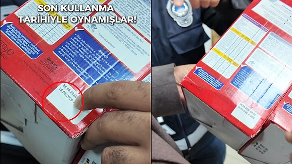 Dükkândaki 20 ürünün 19'unun tarihi geçmişti.