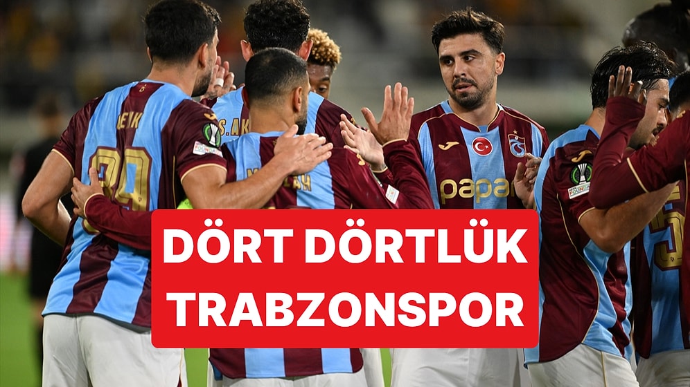 Trabzonspor, Konferans Ligi'ndeki KuPS Kuopio Deplasmanından Dört Gollü Galibiyetle Döndü