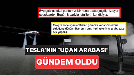 Elon Musk 'Gelecekte Uçan Araba Varmış' Dedi: Tesla'nın Videosunu Görenler Gözlerine İnanamadı