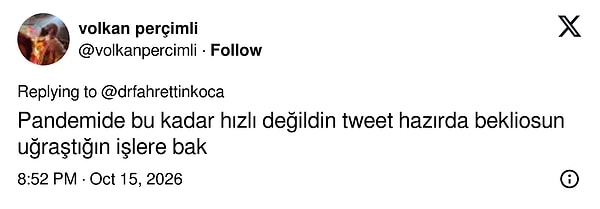Pandemide bu hız yoktu.