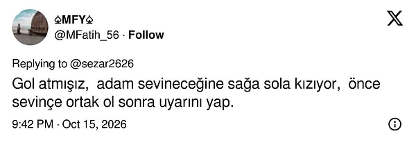 Önce sevinç, sonra uyarı sırası