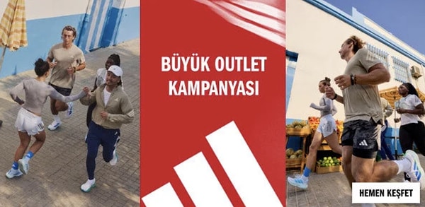 adidas büyük outlet kampanyasında %10 kupon ve Samba modellerinde sepette %40 indirim!