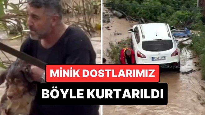 Pelerinsiz Kahramanlar: Selde Mahsur Kalan Can Dostlarımız Böyle Kurtarıldı