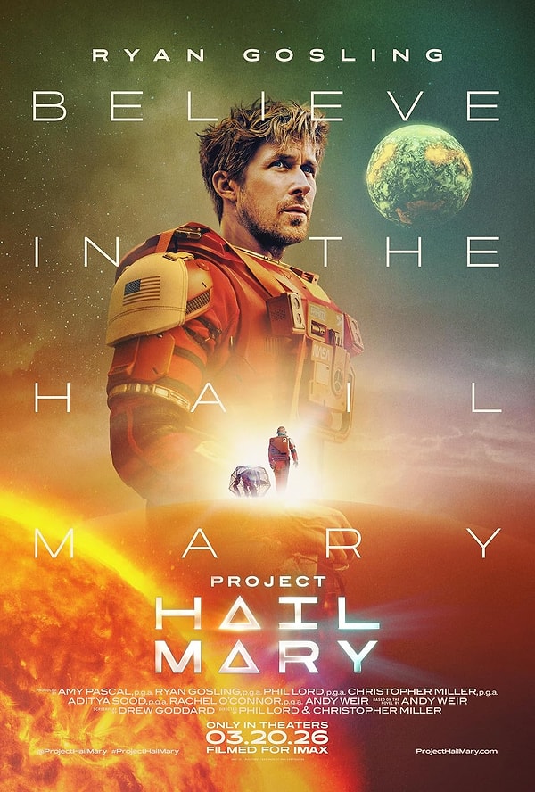 8. Project Hail Mary, 2026