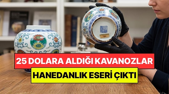 25 Dolara Aldığı İki Kavanoz 74 Bin Dolara Satıldı: Altındaki Mühür Her Şeyi Değiştirdi