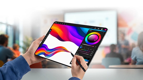 Çizim için 15 bin TL altı tablet: Casper PAD M10'un kalemi 4096 seviye baskı hassasiyeti ve 10 ms altı gecikme sunuyor