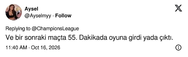Sonraki maçın planı belli.