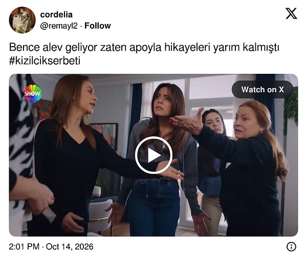 Alev için yazılan bir yorum 1.700'ü aşkın beğeniyle tartışmanın en çok beğenilen yorumu oldu.