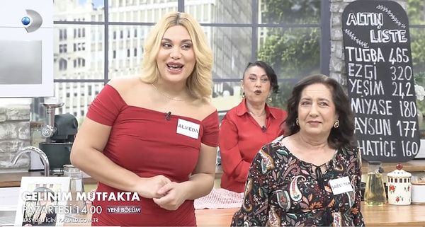 "Burada yemek yapıyoruz, gülle atmıyoruz" cevabını alan Almeda, kaynanasıyla da tartıştı.