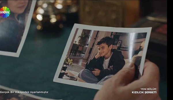 Fragmanda Abdullah'ın elinde tuttuğu fotoğrafın Nursema ve Mustafa'nın çocukluk fotoğrafı olduğu ortaya çıktı.