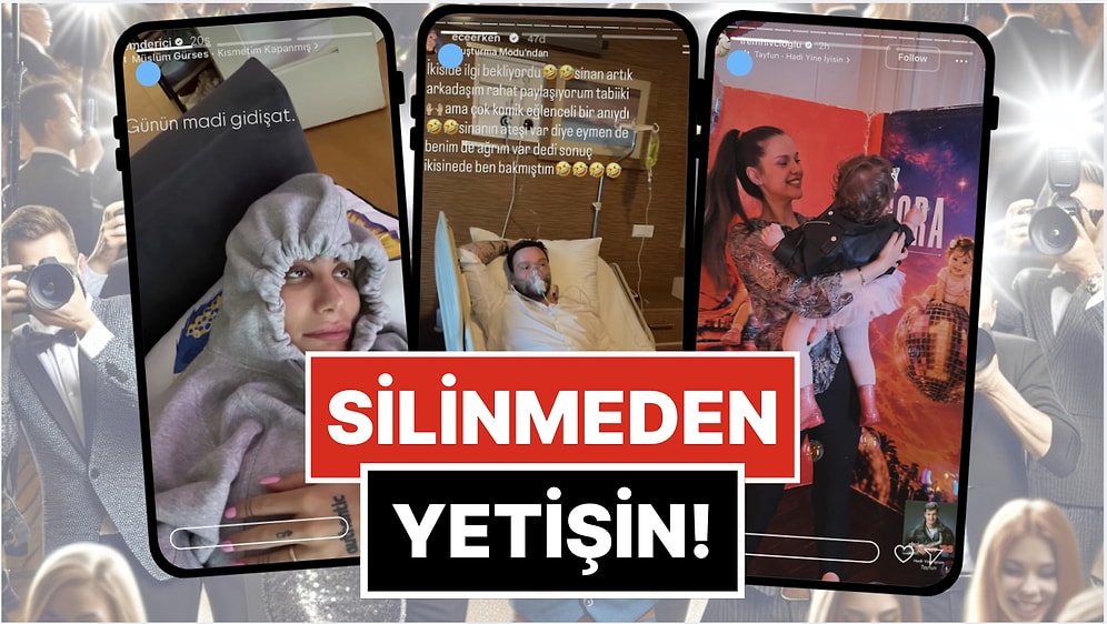 Silinmeden Yetişin: 10-17 Ekim'de Ünlülerin Paylaştığı "Kaçarsa Yazık Olur" Temalı Instagram Hikayeleri