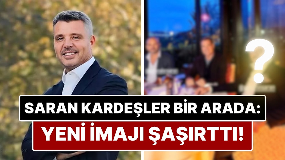 Bu Kez Kardeşleriyle Gündemde: Sadettin Saran'ın Yemek Karesinde Yeni İmajı Dikkat Çekti!
