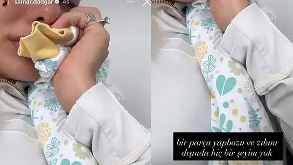 Samar Dadgar, üç yaşındaki yeğeni Liam'ın vefatını sosyal medya hesabından duyurmuştu.