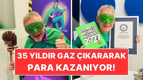 35 Yıldır Gaz Çıkararak Para Kazanıyor: Dünyanın En Tuhaf Mesleklerinden Biri